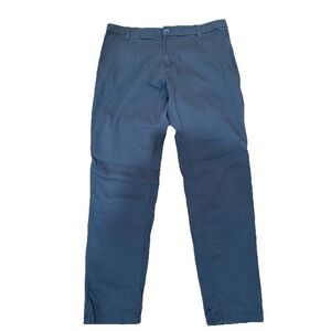 Birddogs Pants Mens 36x32 Gray Chino Performance Stretch Zip Pockets Golf Work